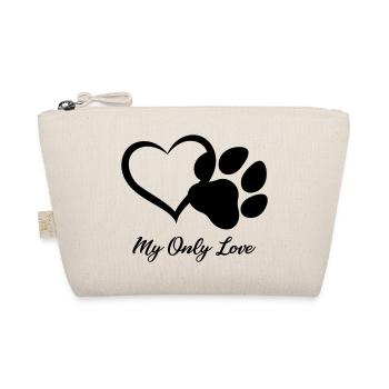 MY ONLY LOVE DOG PET - Bio-Täschchen - Natur - Vorne