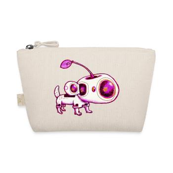 Space Dog - Bio-Täschchen - Natur - Vorne