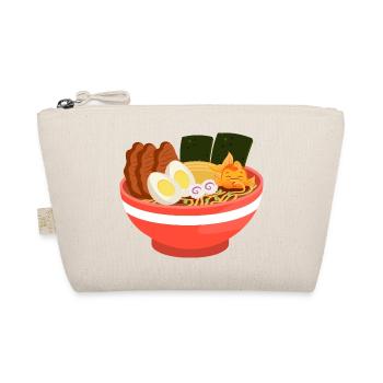 Goldfish and Ramen Bowl Japanese Food - Organic Pouch - nature - Front