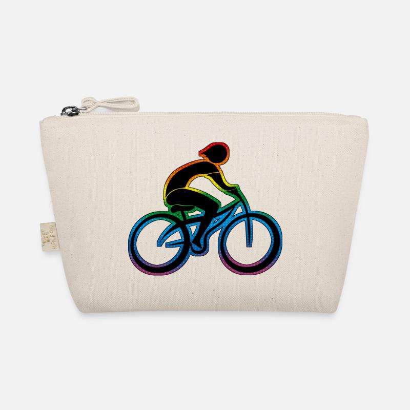 Radfahrer - Bio-Täschchen - Natur