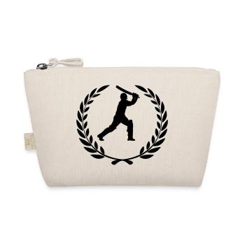 Joueur de cricket en couronne de laurier - Trousse biologique - nature - Devant