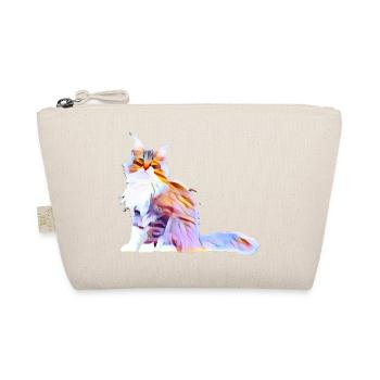 Art Print Cat Proud Maine Coon Stylish Epic - Trousse biologique - nature - Devant