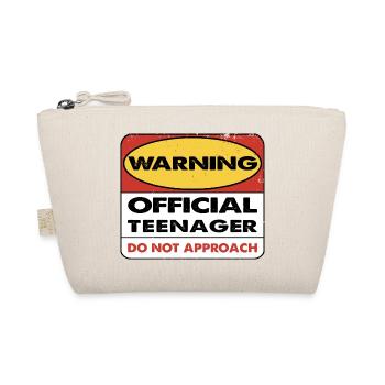 Offizielles Geschenk zum 13. Geburtstag des Teenagers 13 Jahre alt - Bio-Täschchen - Natur - Vorne