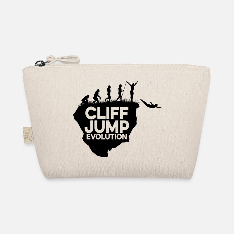 Cliff Jumping Evolution Graphic Cliff Jumper Tombs Organic Pouch
