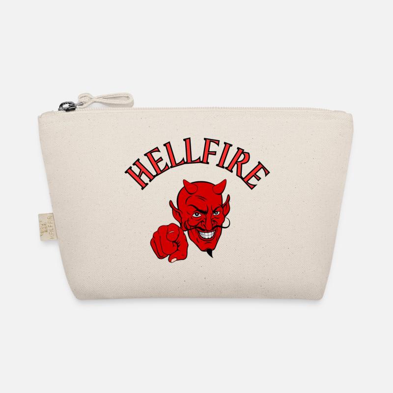 Teufel, Satan, Teufel, Höllenfeuer Bio-Täschchen