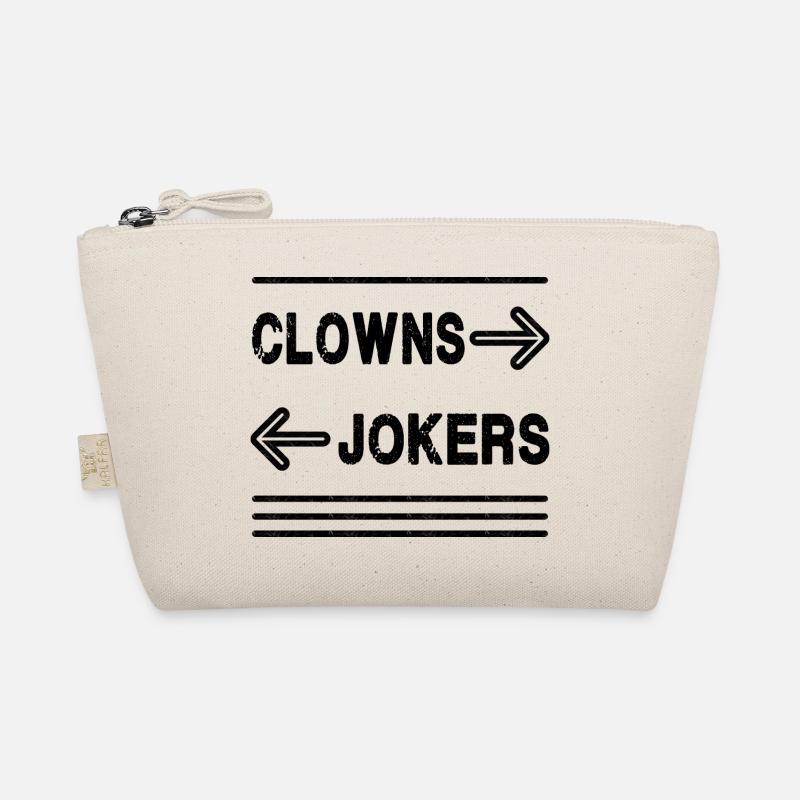 Clowns Left, Jokers Right - Meme Organic Pouch