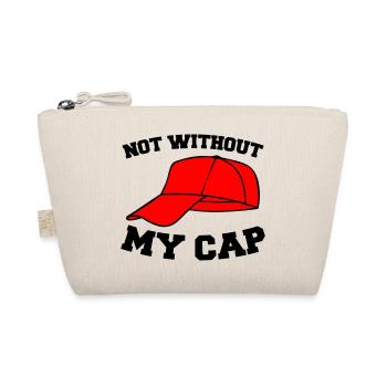 not without my cap 002 - Bio-Täschchen - Natur - Vorne
