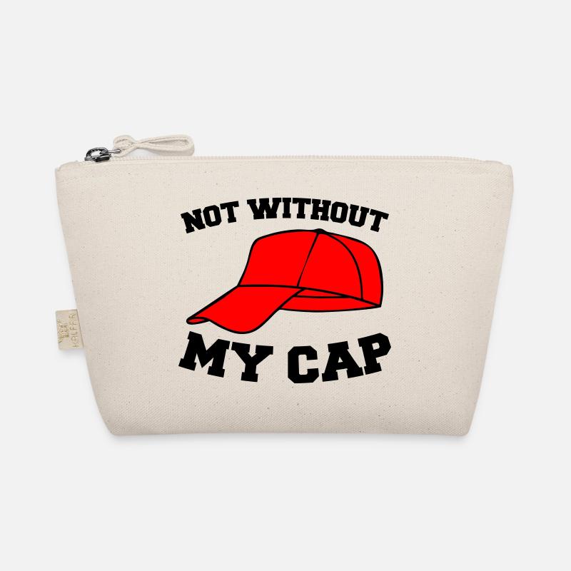 not without my cap 002 Bio-Täschchen