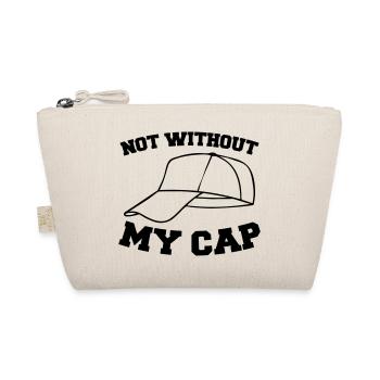 not without my cap 001 - Bio-Täschchen - Natur - Vorne