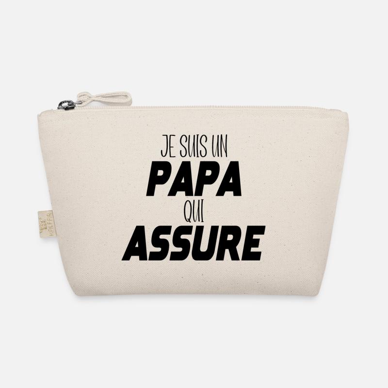 Ich bin ein Vater, der versichert Bio-Täschchen