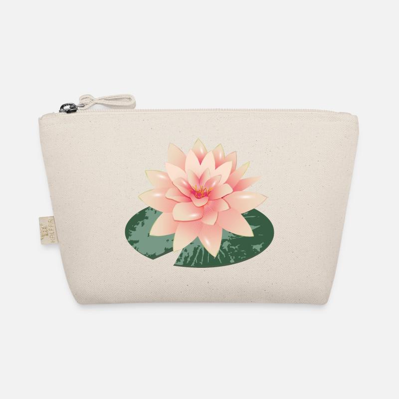 Beau nénuphar avec pétale de nénuphar vert Trousse biologique
