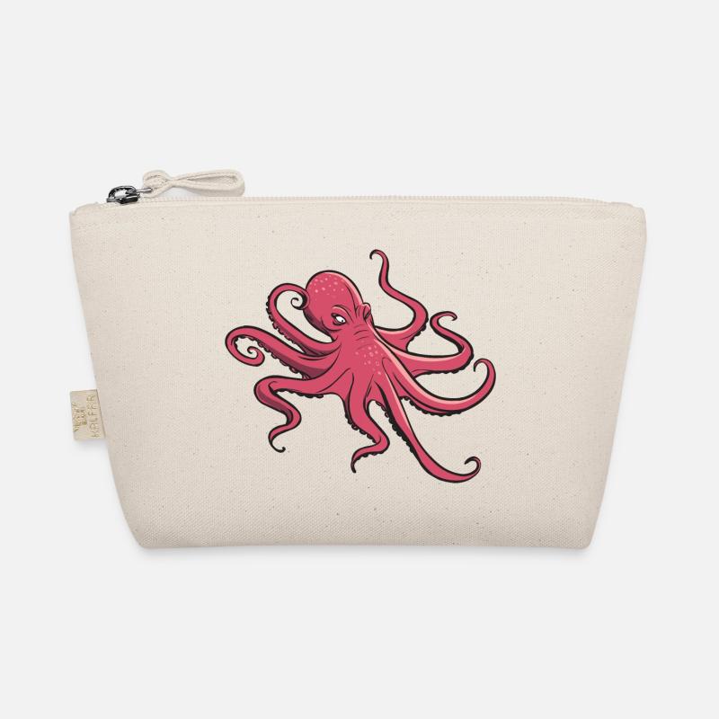 I like octopus - eight tentacles - squid Organic Pouch