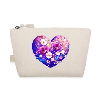 Mother's Day Love Valentine's Day Engagement Wedding - Organic Pouch - nature - Front