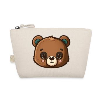 Cuddly Bear Sweet Bear - Organic Pouch - nature - Front