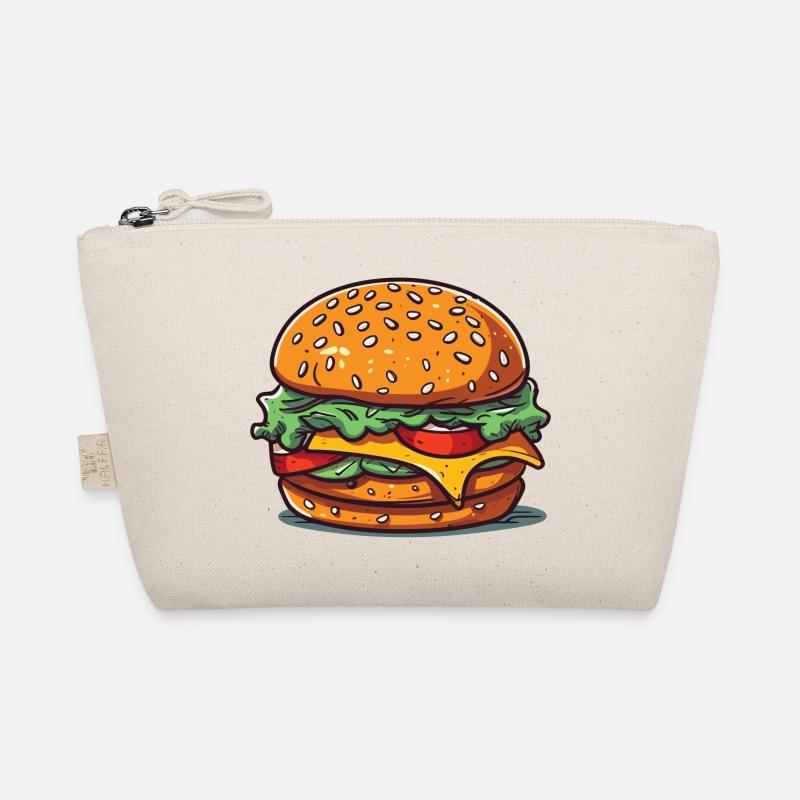 A huge burger Organic Pouch