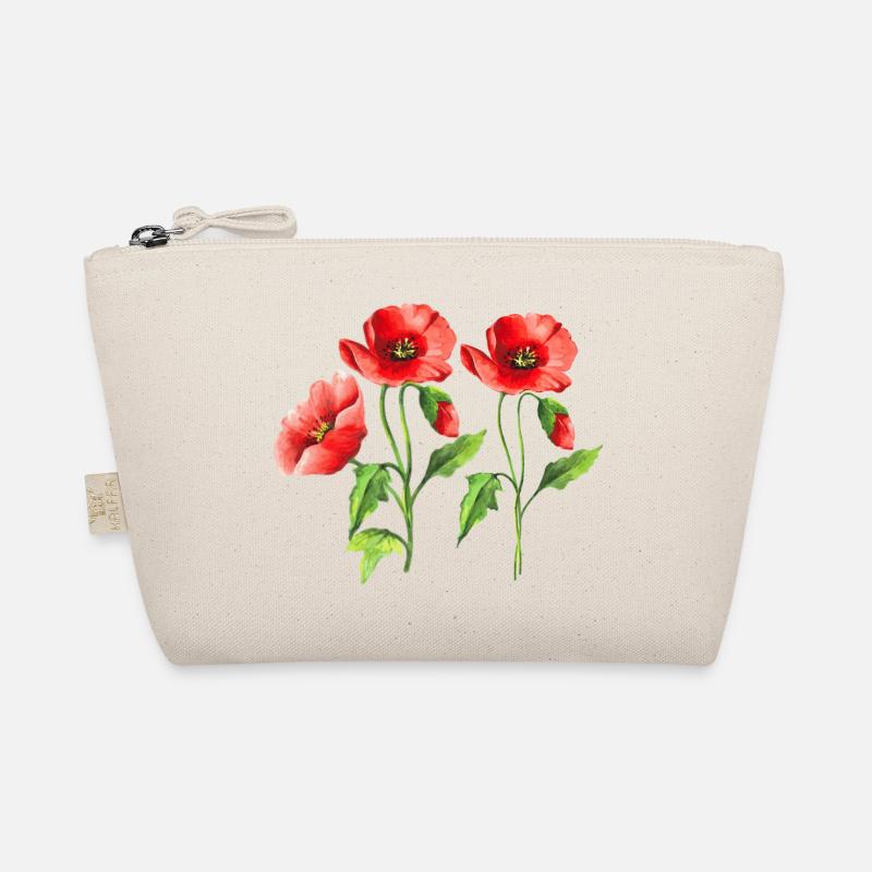 Blumen - Bio-Täschchen - Natur