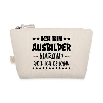 Ausbilder Beruf Lustiger Spruch Ausbilder Geschenk - Bio-Täschchen - Natur - Vorne