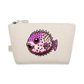Poisonous and inflated pufferfish is defensive - Organic Pouch - nature - Front