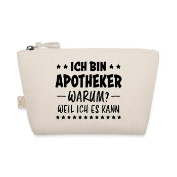 Apotheker Beruf Lustiger Spruch Apotheker Geschenk - Bio-Täschchen - Natur - Vorne
