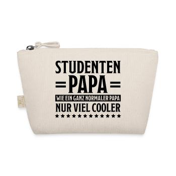 Student Lustiger Spruch Uni Universität Geschenk - Bio-Täschchen - Natur - Vorne