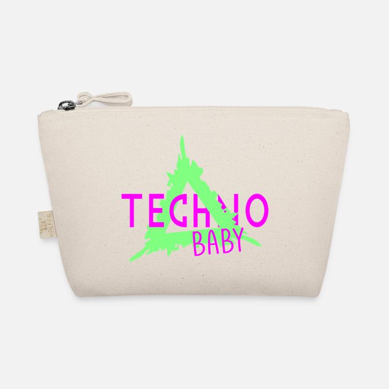 Techno-Baby - Bio-Täschchen - Natur