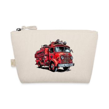 The fire brigade rescues and extinguishes fires - Organic Pouch - nature - Front