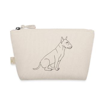 Bullterrier - Bio-Täschchen - Natur - Vorne