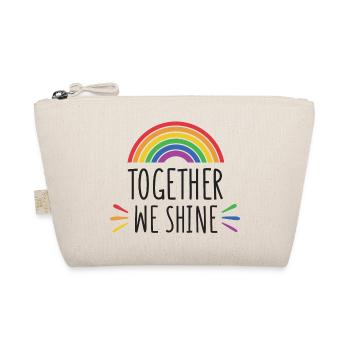 Mois de la fierté - Together We Shine - Trousse biologique - nature - Devant