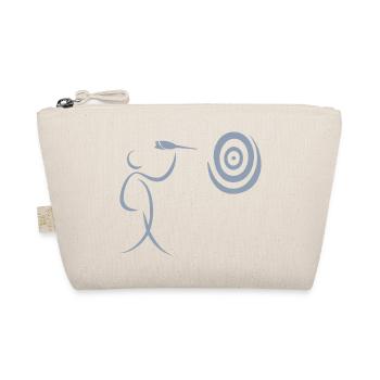 Joueur de fléchettes minimaliste avec fléchette et fléchette - Trousse biologique - nature - Devant
