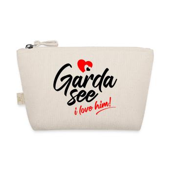 Gardasee. I love him. Ich liebe ihn - Bio-Täschchen - Natur - Vorne