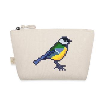 Vogel - Bio-Täschchen - Natur - Vorne