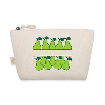 Birnenbanner mit grünen Birnen - Bio-Täschchen - Natur - Vorne