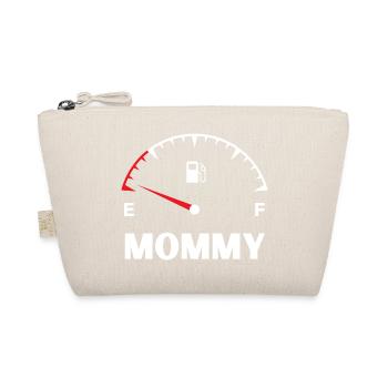 Mommy daddy baby match t shirt - Organic Pouch - nature - Front