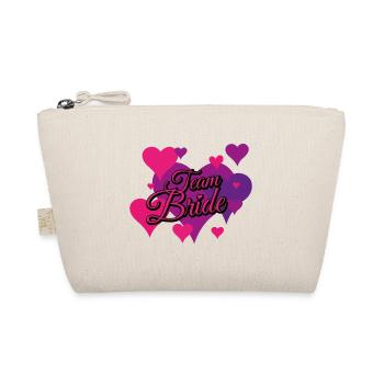 Team Bride - Organic Pouch - nature - Front