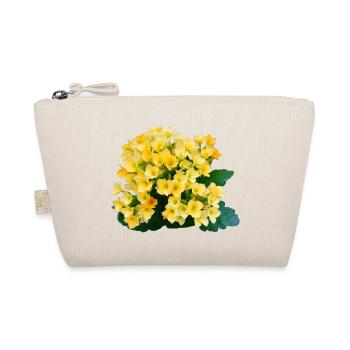 Goldgelbe Frühlingsblumen - Bio-Täschchen - Natur - Vorne