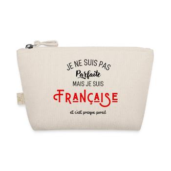 Pas parfaite mais française - Trousse biologique - nature - Devant