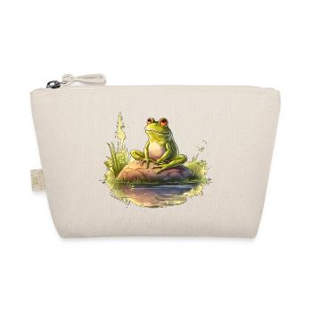 Grenouille rêvant au soleil du soir - Trousse biologique - nature - Devant