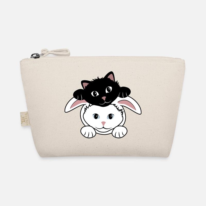 Hase und Dämon Bio-Täschchen