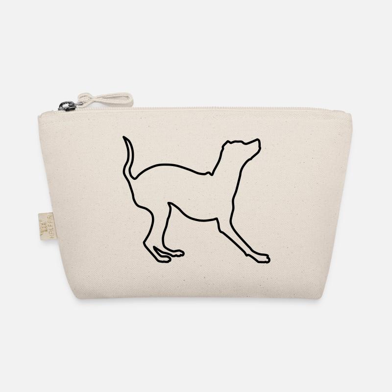 Miniature Pinscher Contours 1 Organic Pouch