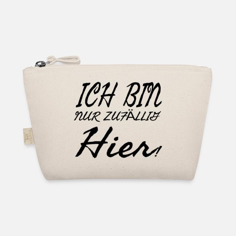 Ich bin nur zufällig hier Bio-Täschchen