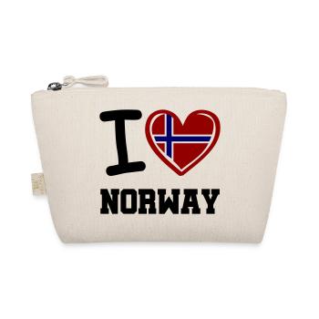 I love norway - Organic Pouch - nature - Front