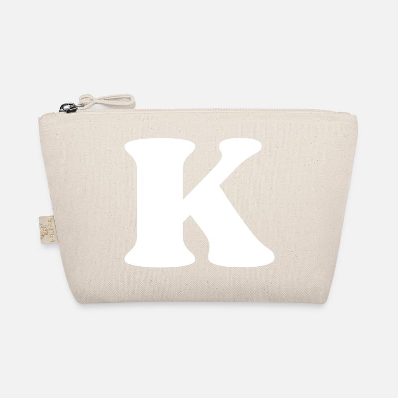 Buchstabe k Bio-Täschchen