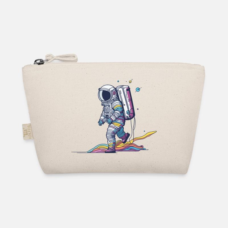Astronaut - Bio-Täschchen - Natur