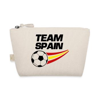 team spain soccer - Bio-Täschchen - Natur - Vorne