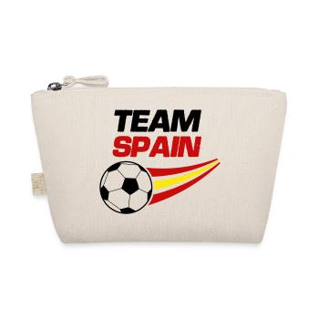 team spain soccer - Bio-Täschchen - Natur - Vorne