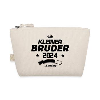 kleiner bruder 2024 loading - Bio-Täschchen - Natur - Vorne