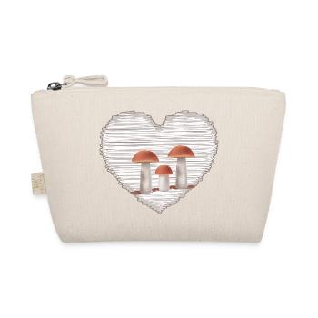 Mushroom picker loves mushroom time - Organic Pouch - nature - Front