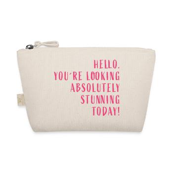 Hello. You're looking absolutely stunning today! - Bio-Täschchen - Natur - Vorne