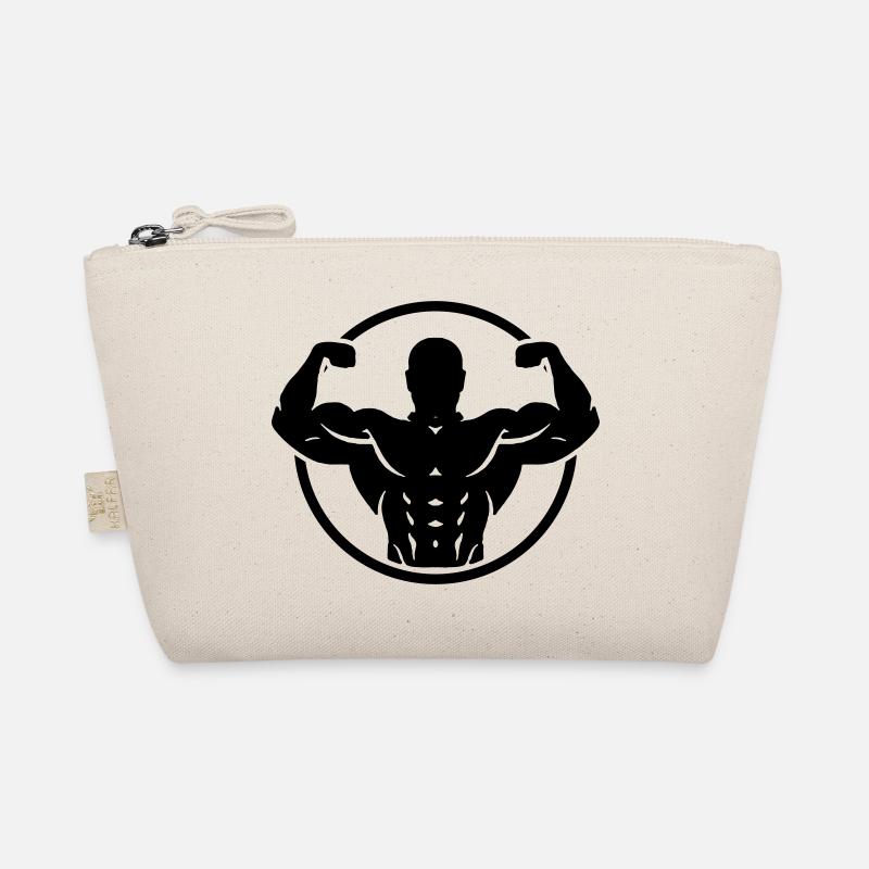 Bodybuilding Logo Bio-Täschchen