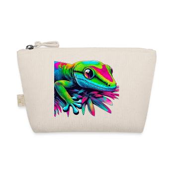 Gecko - Bio-Täschchen - Natur - Vorne